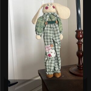 Wooden base bunny tag dates 1996